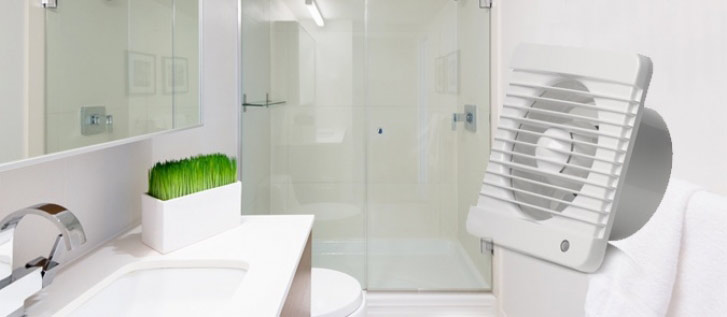 Badkamer verluchten: badkamerventilator plaatsen