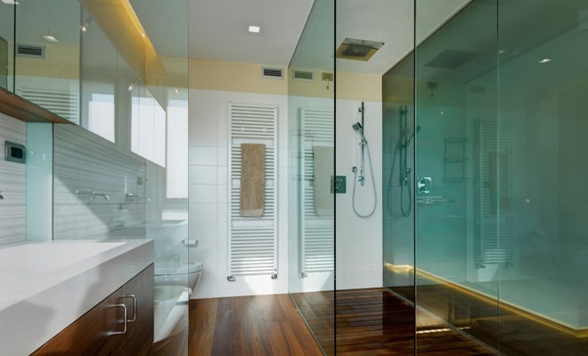 Wandbekleding badkamer: alle materialen op een rijtje Waterdichte muurverf badkamer