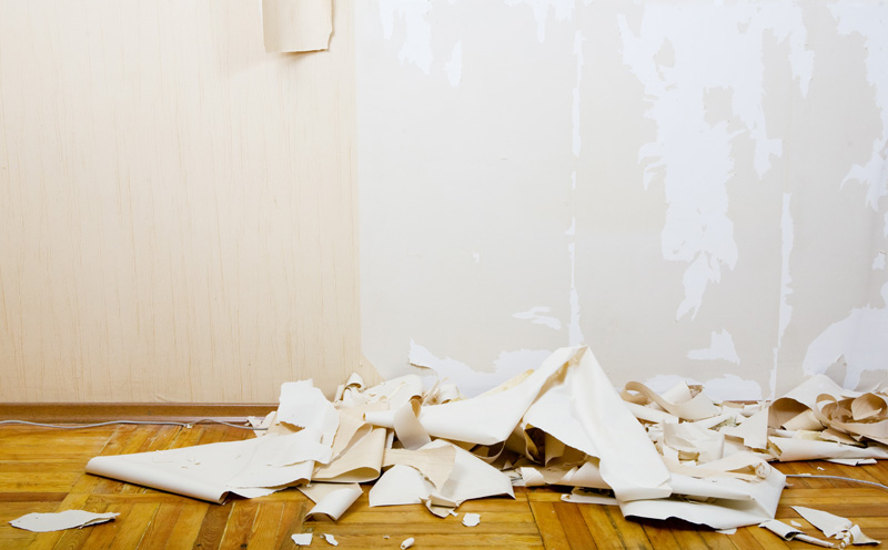 Hoe behangpapier verwijderen alle methoden op een rijtje Vinyl behang overschilderen