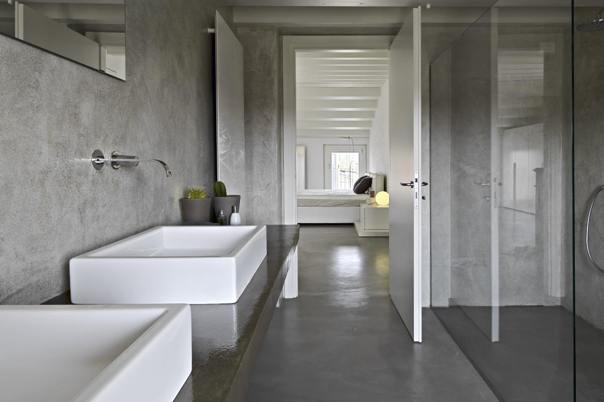 betonlook badkamer