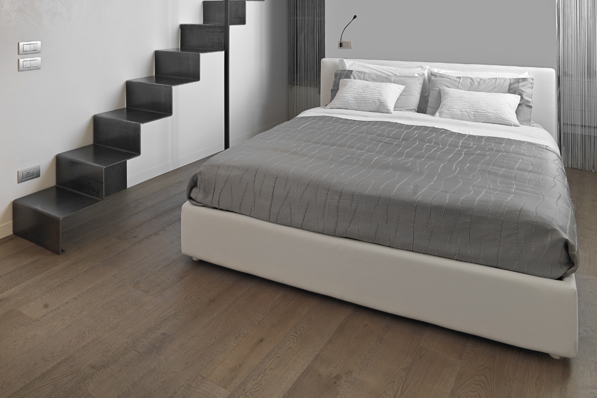 houten vloer slaapkamer